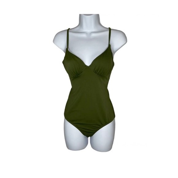 Lot 3 Piece Women's Swim Tops & One Piece Bathing Suit Shade & Shore Various Siz - Picture 5 of 5